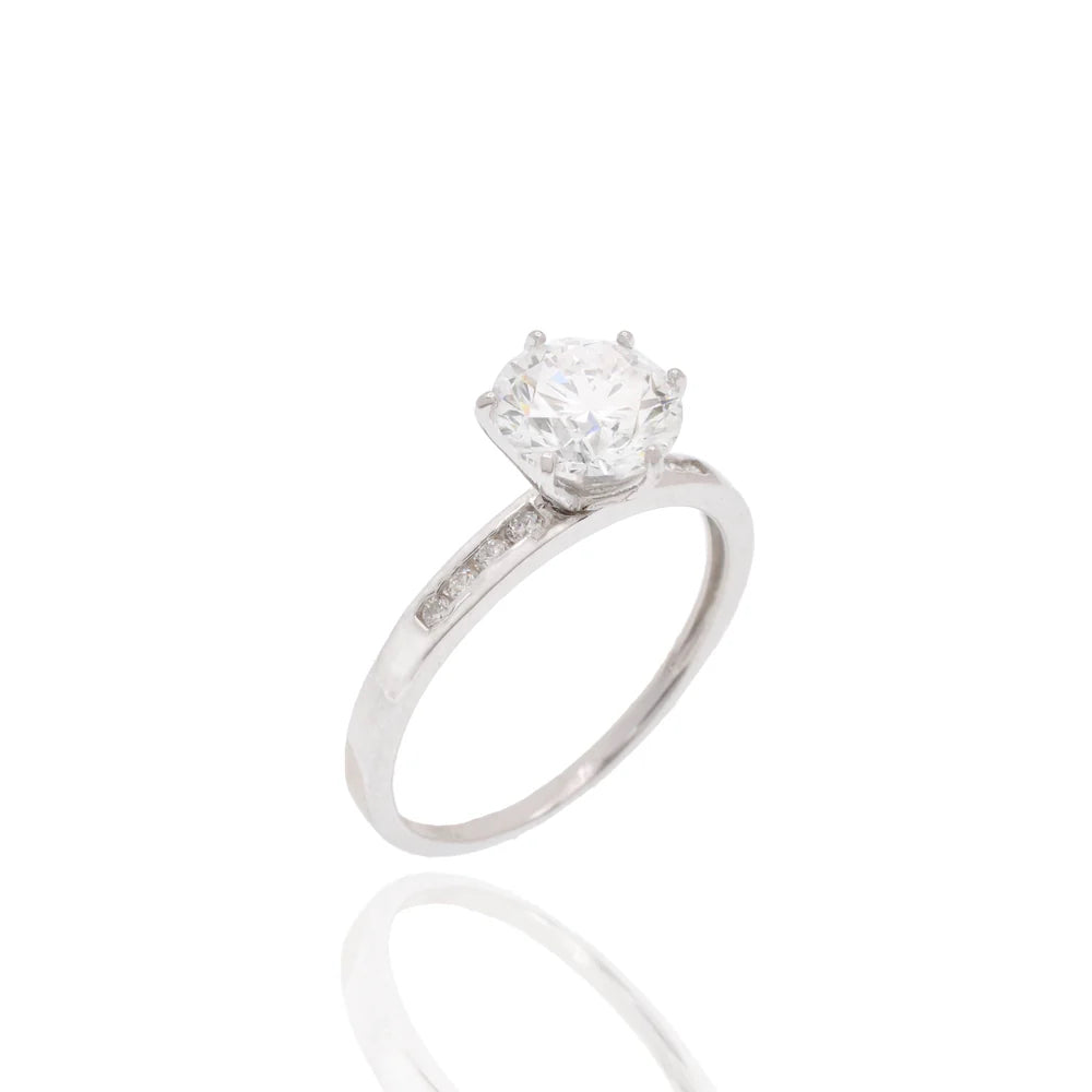 Lab Grown Diamonds 1.48 Carat Solitaire Engagement Ring