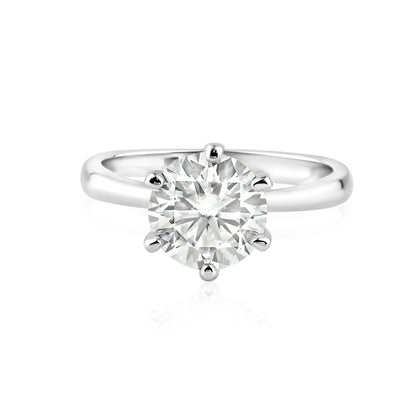 0.51 Carat Lab Grown Diamond Engagement Ring